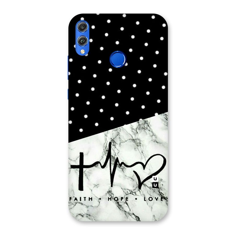 Faith Love Back Case for Honor 8X