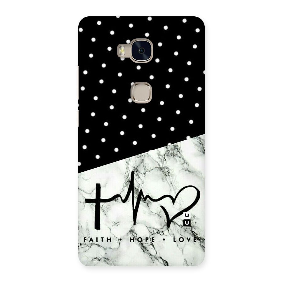 Faith Love Back Case for Huawei Honor 5X