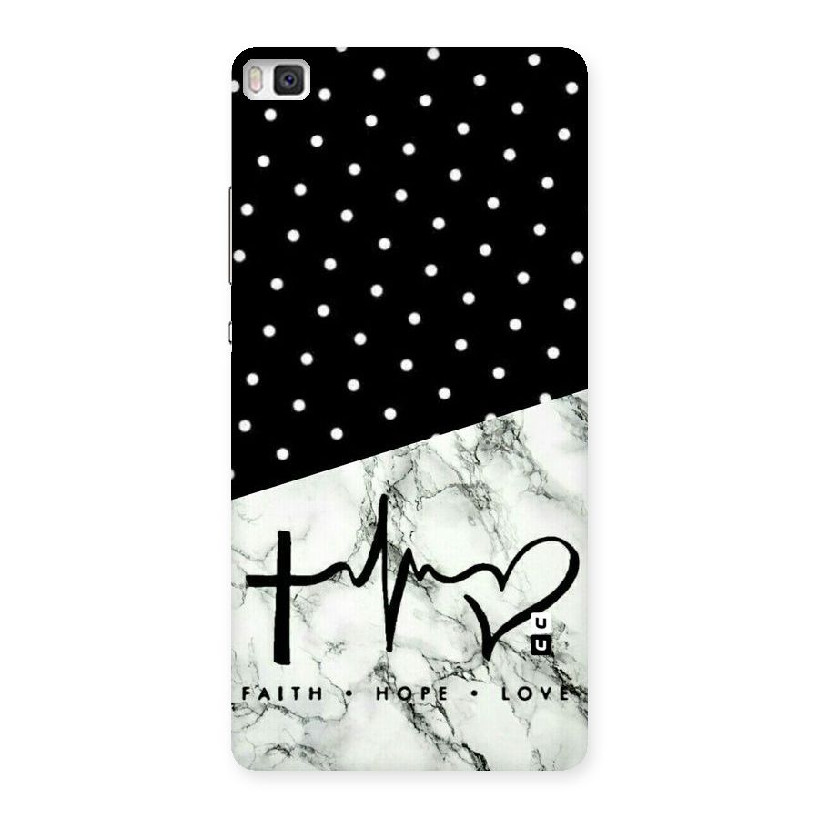 Faith Love Back Case for Huawei P8