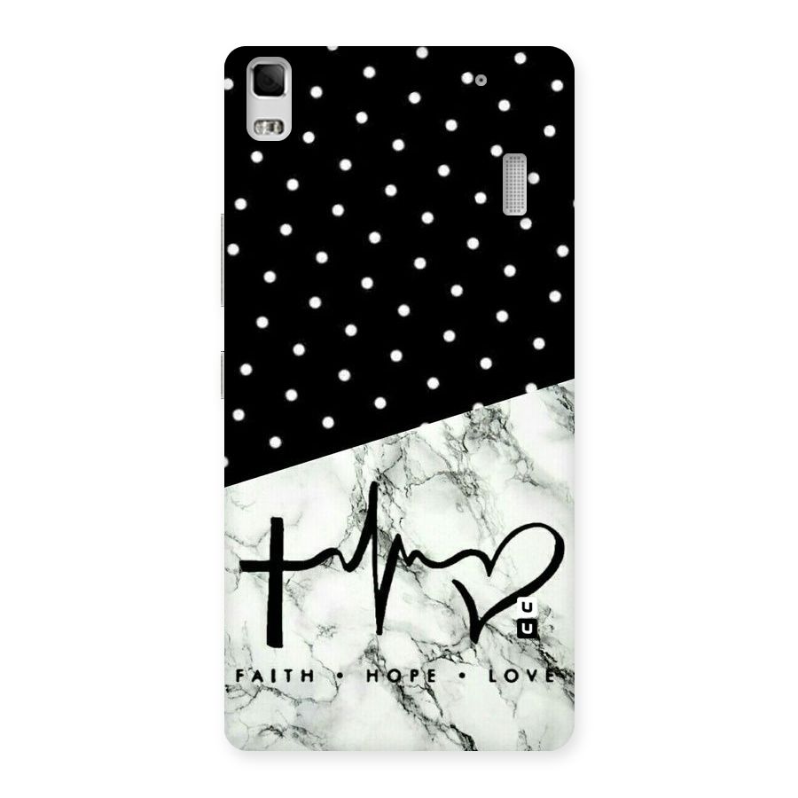 Faith Love Back Case for Lenovo A7000