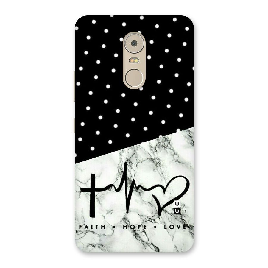 Faith Love Back Case for Lenovo K6 Note