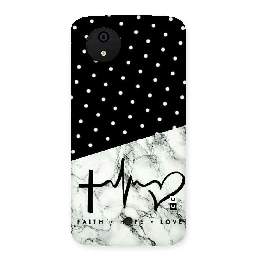 Faith Love Back Case for Micromax Canvas A1