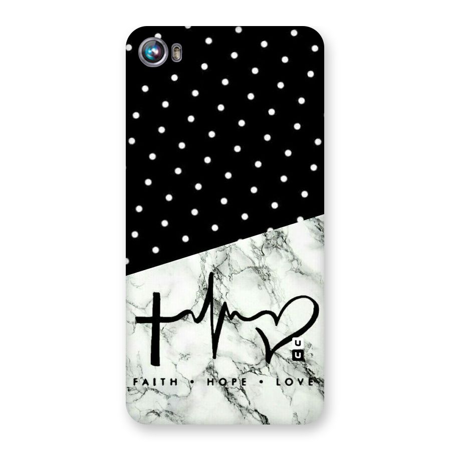 Faith Love Back Case for Micromax Canvas Fire 4 A107