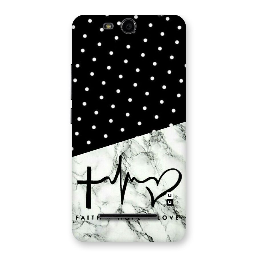 Faith Love Back Case for Micromax Canvas Juice 3 Q392