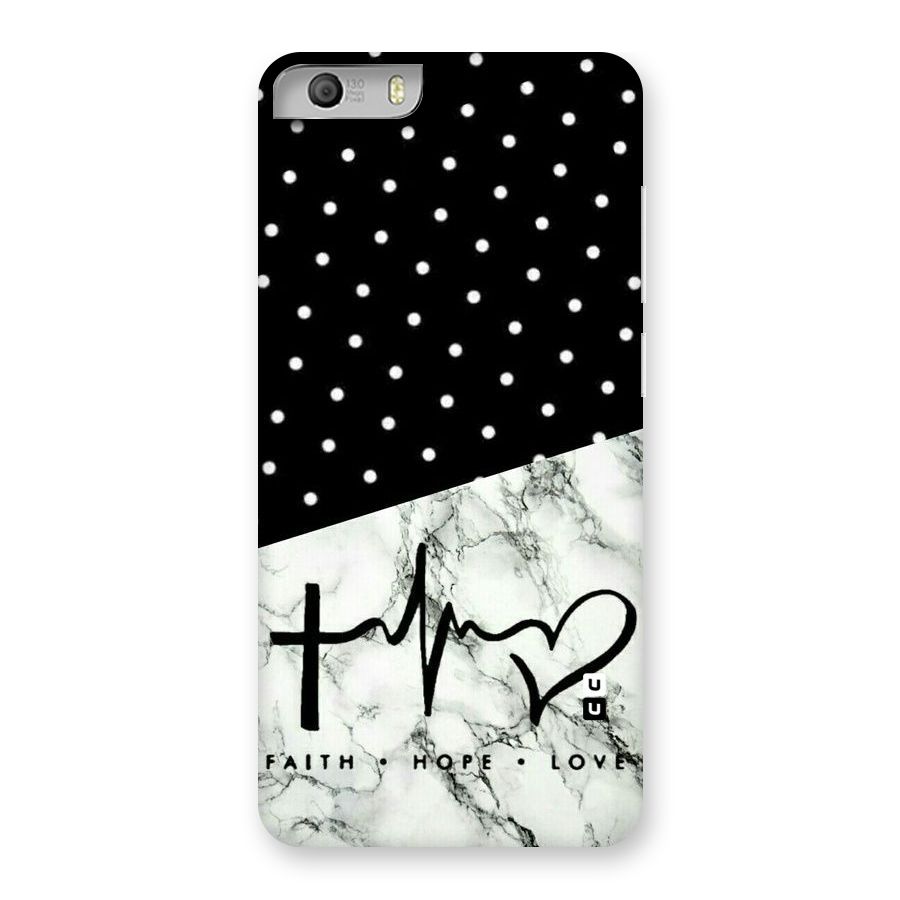 Faith Love Back Case for Micromax Canvas Knight 2