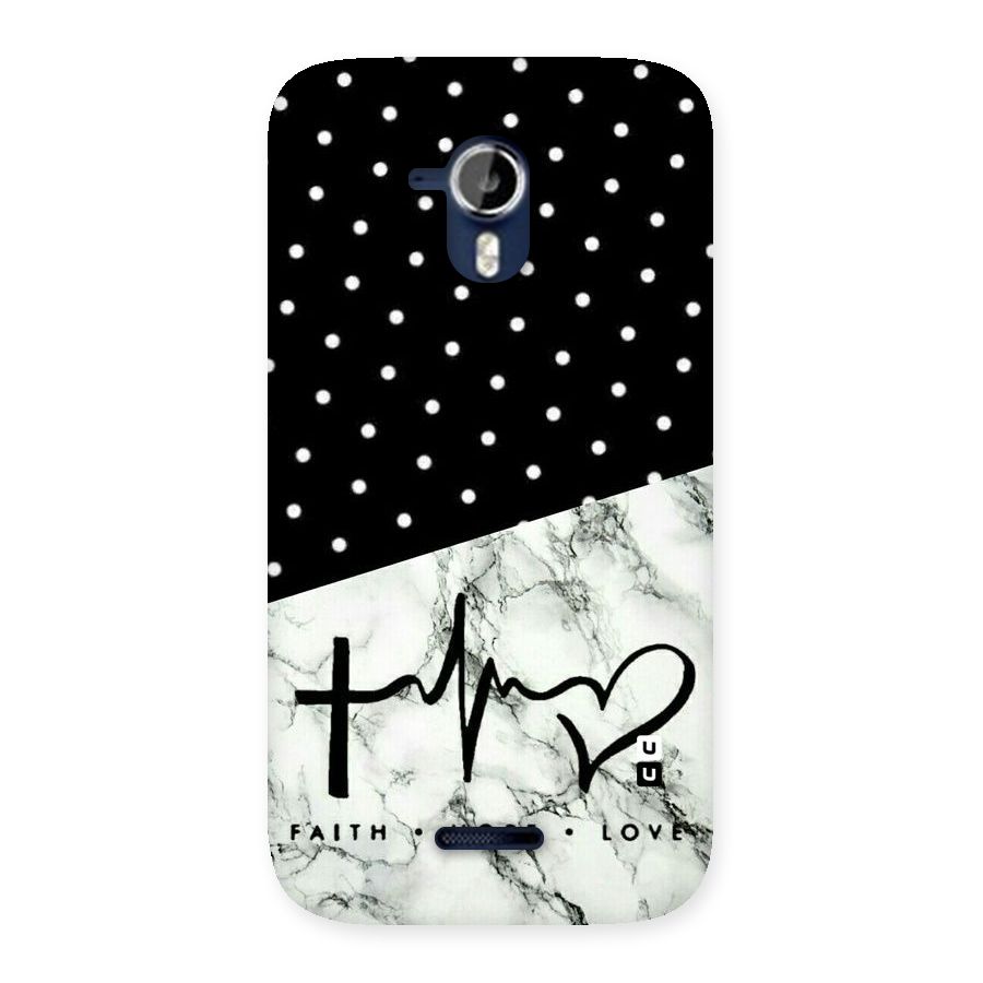 Faith Love Back Case for Micromax Canvas Magnus A117