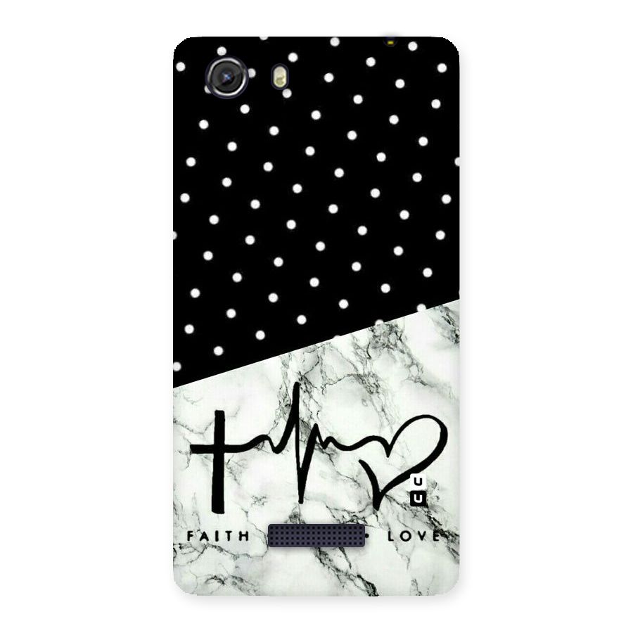 Faith Love Back Case for Micromax Unite 3
