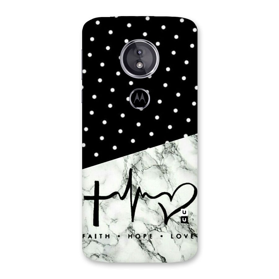 Faith Love Back Case for Moto E5