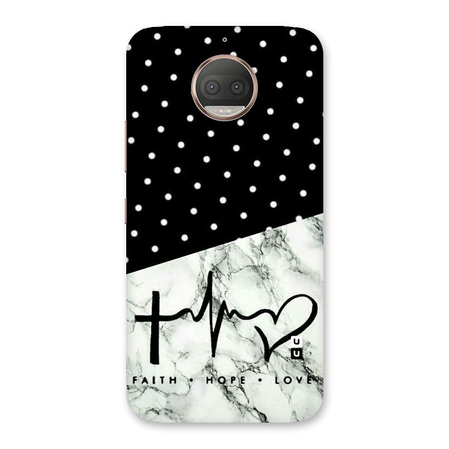 Faith Love Back Case for Moto G5s Plus