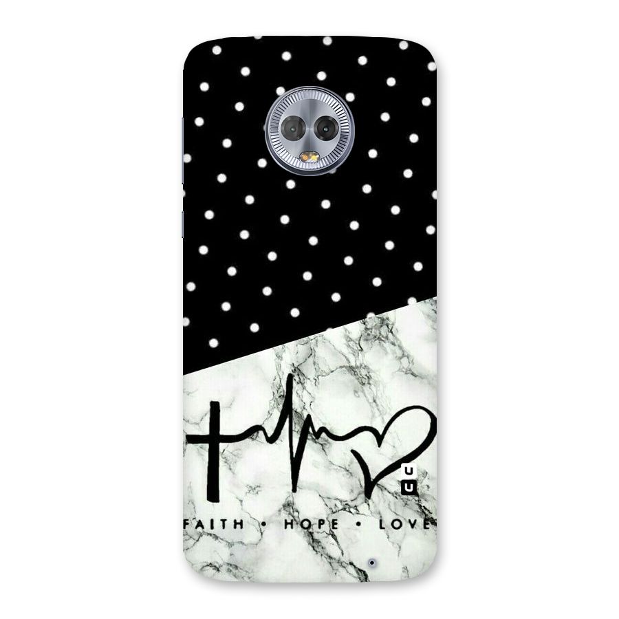 Faith Love Back Case for Moto G6 Plus