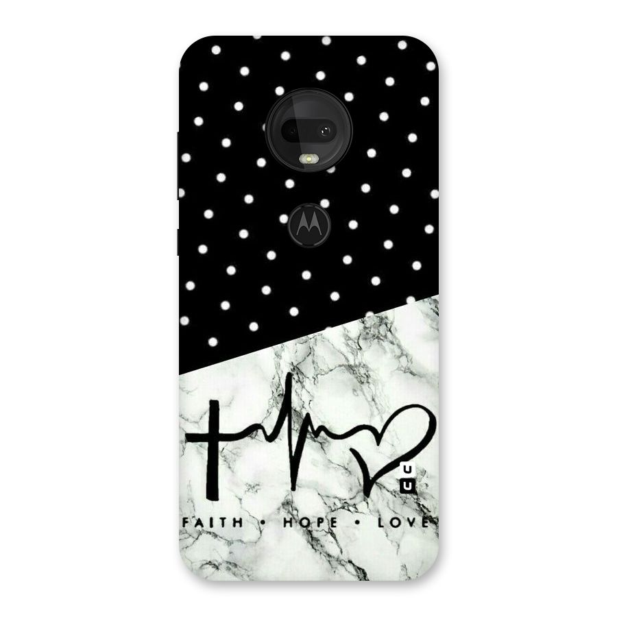 Faith Love Back Case for Moto G7