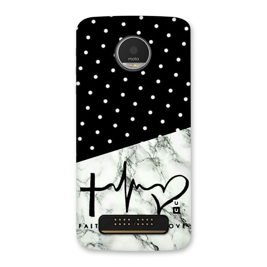 Faith Love Back Case for Moto Z Play