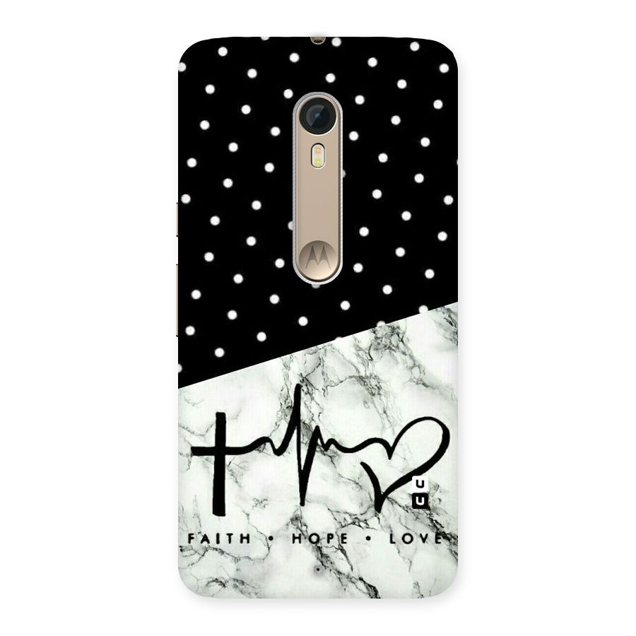 Faith Love Back Case for Motorola Moto X Style