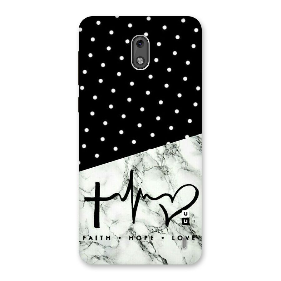 Faith Love Back Case for Nokia 2