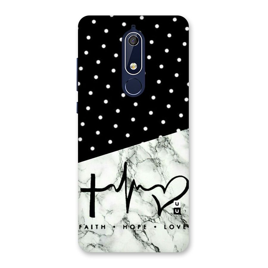 Faith Love Back Case for Nokia 5.1