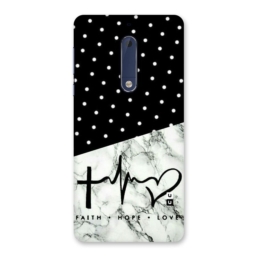Faith Love Back Case for Nokia 5