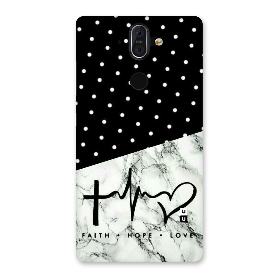 Faith Love Back Case for Nokia 8 Sirocco