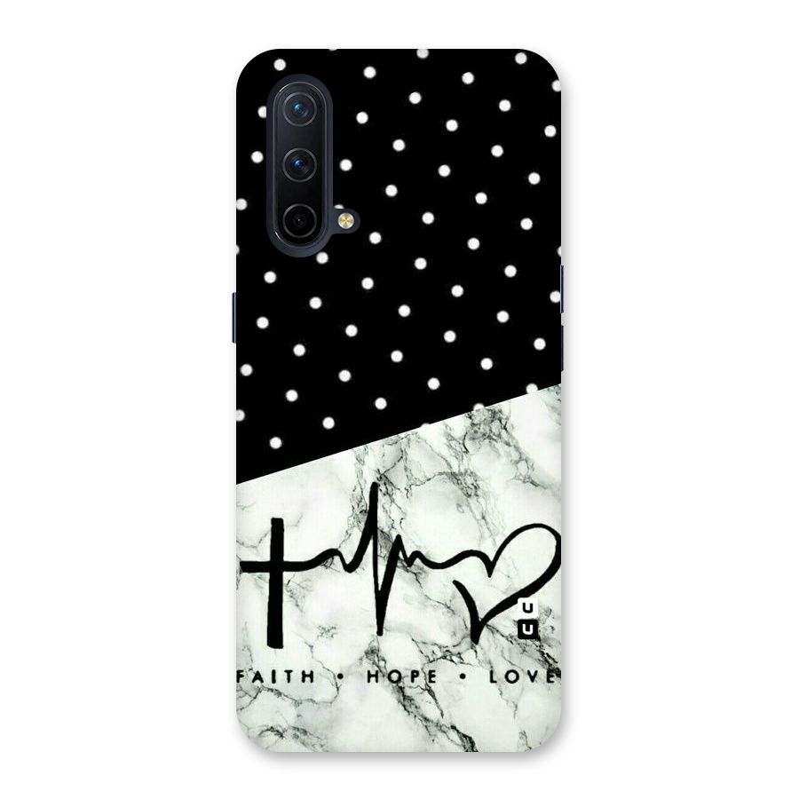 Faith Love Back Case for OnePlus Nord CE 5G