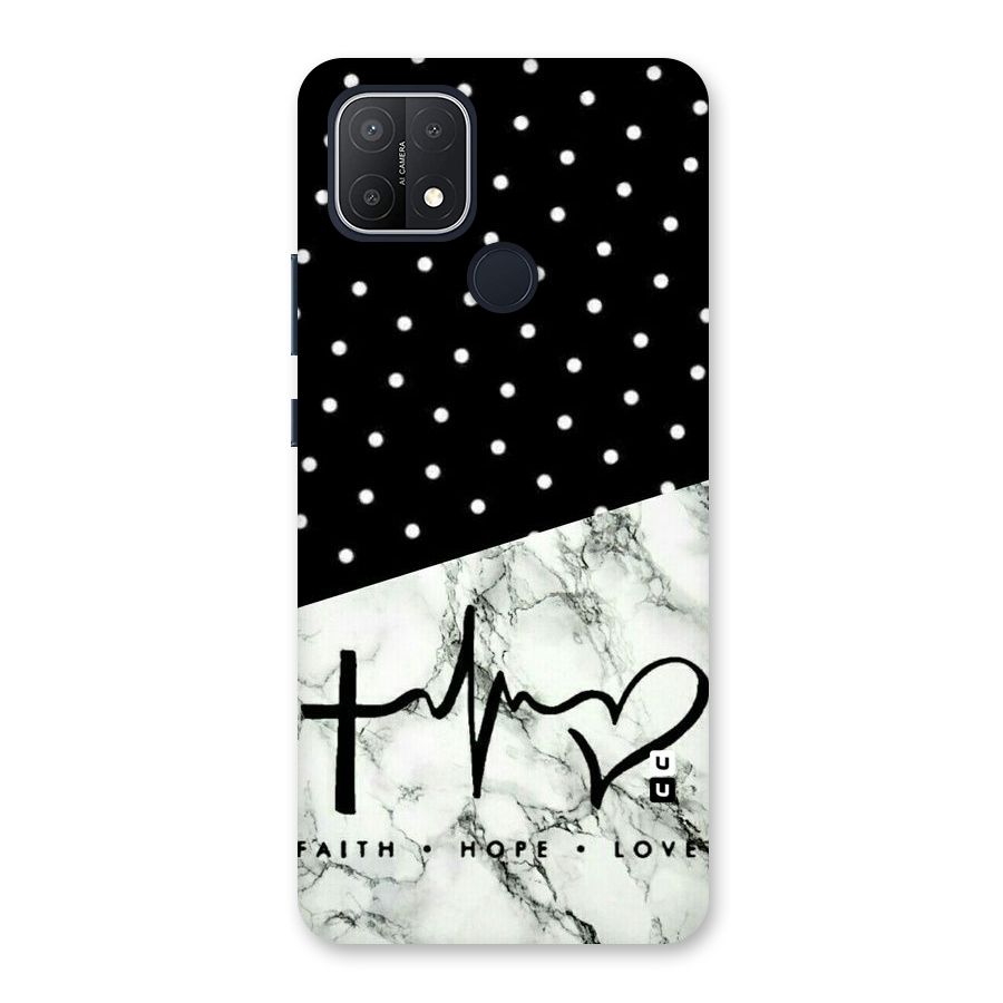 Faith Love Back Case for Oppo A15s