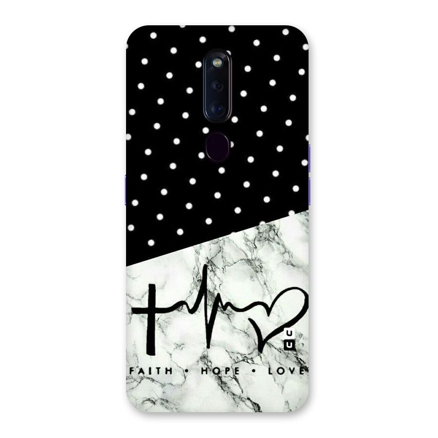 Faith Love Back Case for Oppo F11 Pro