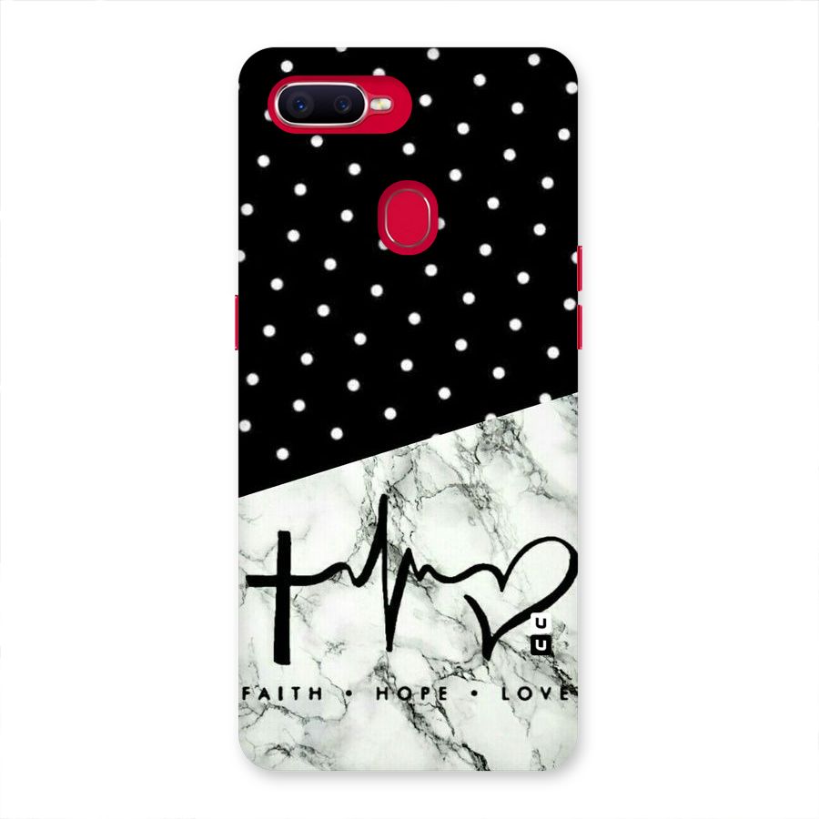 Faith Love Back Case for Oppo F9 Pro