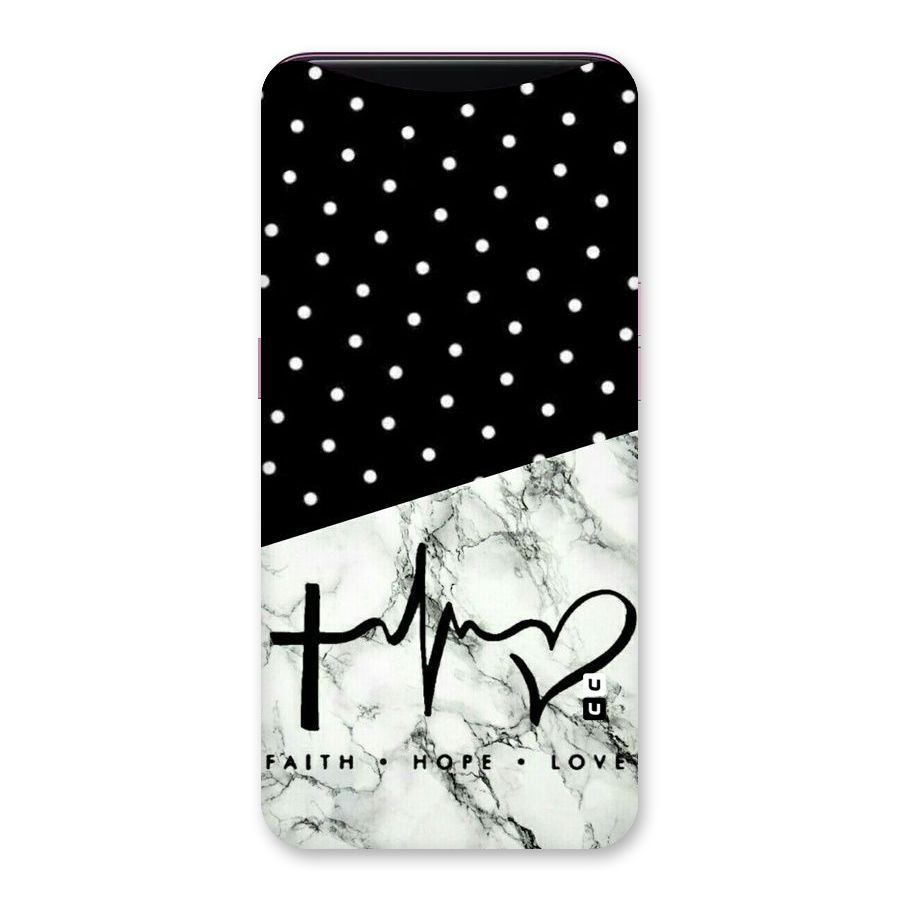 Faith Love Back Case for Oppo Find X