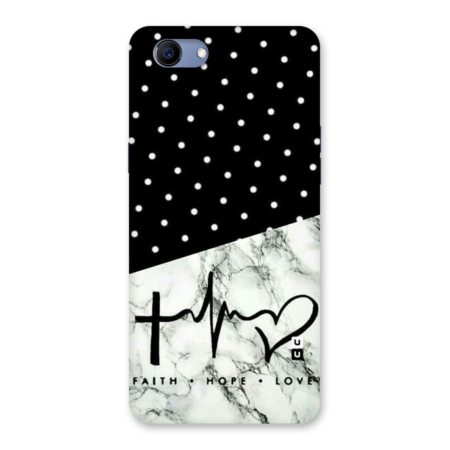 Faith Love Back Case for Oppo Realme 1