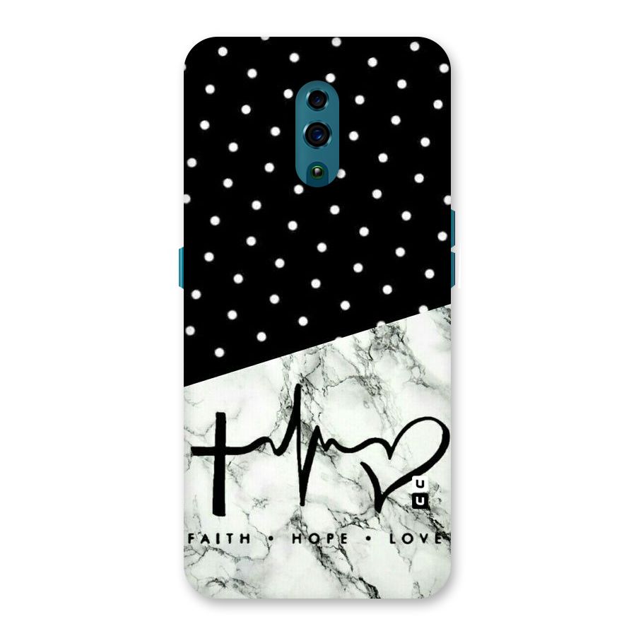 Faith Love Back Case for Oppo Reno