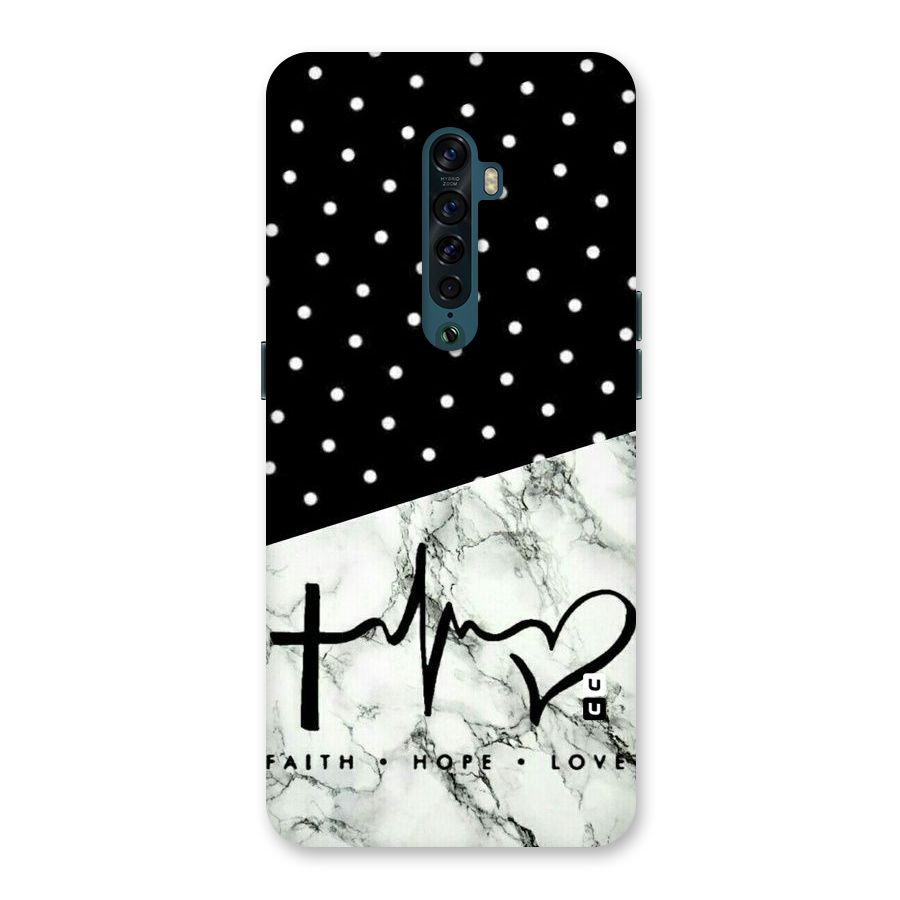 Faith Love Back Case for Oppo Reno2