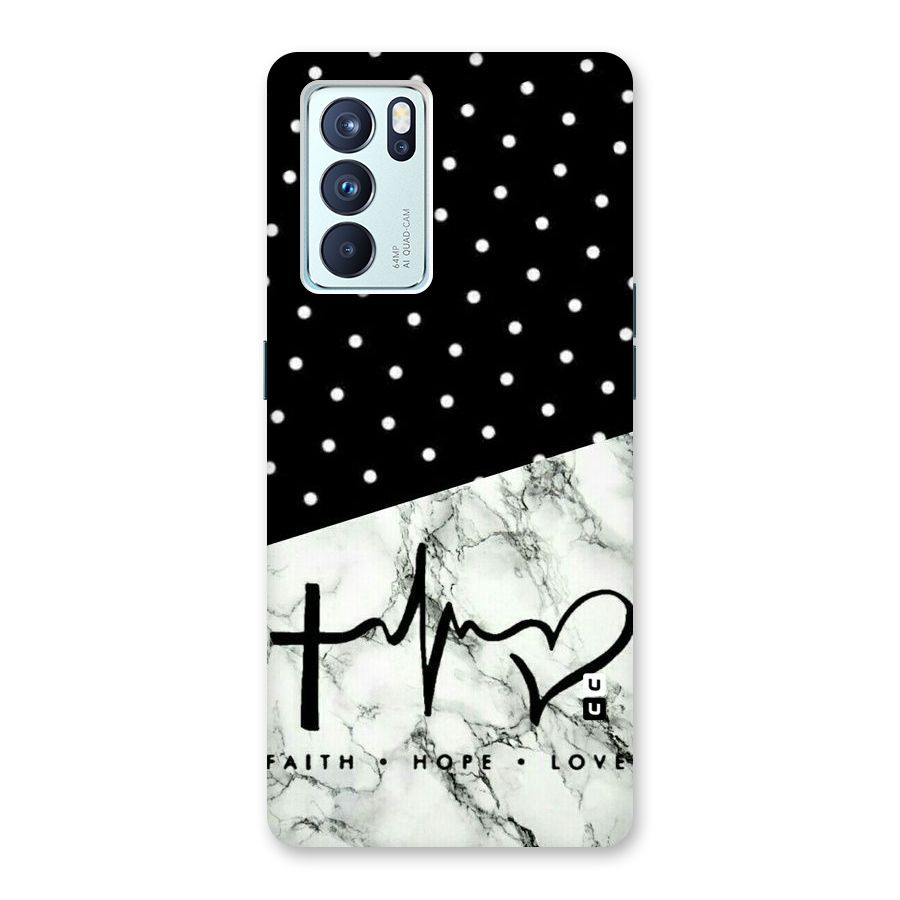 Faith Love Back Case for Oppo Reno6 Pro 5G