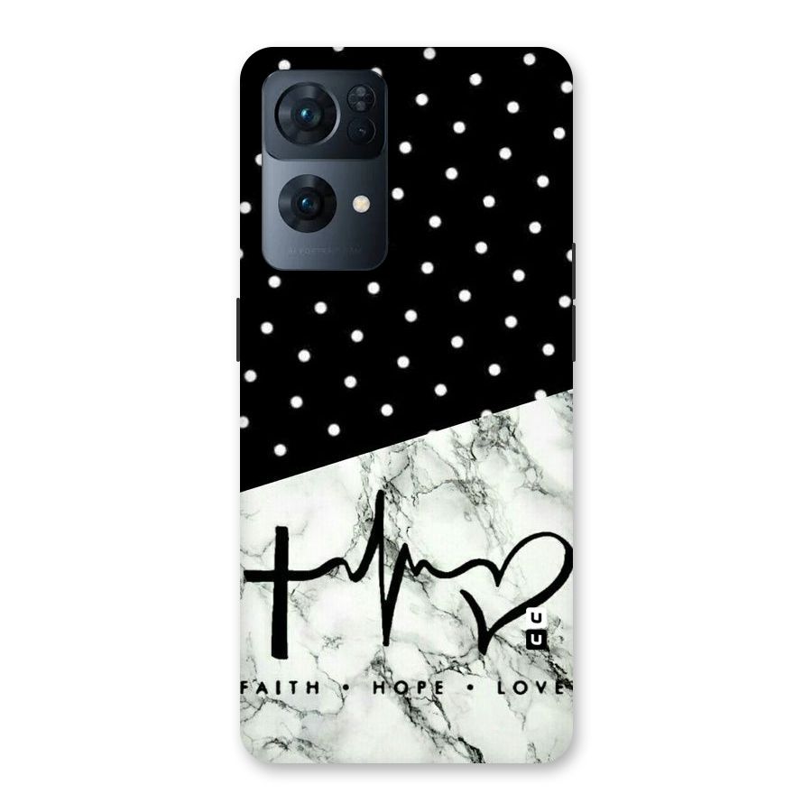 Faith Love Back Case for Oppo Reno7 Pro 5G