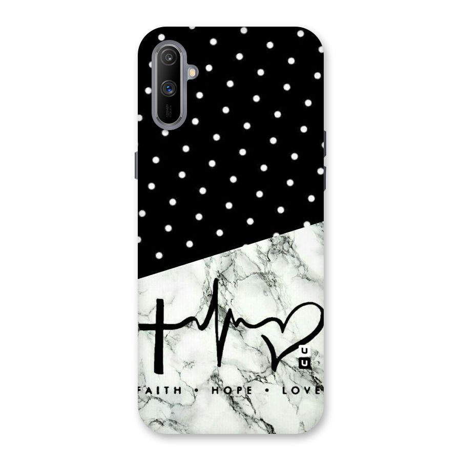 Faith Love Back Case for Realme C3