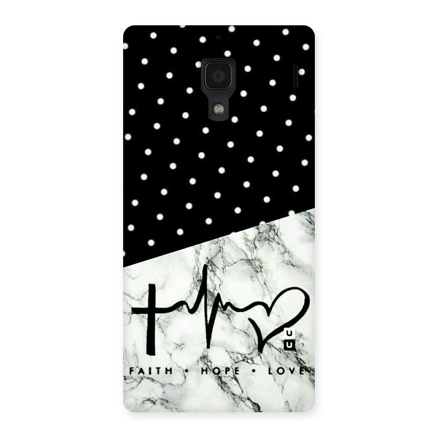 Faith Love Back Case for Redmi 1S