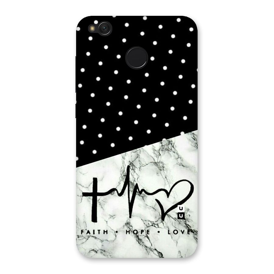 Faith Love Back Case for Redmi 4