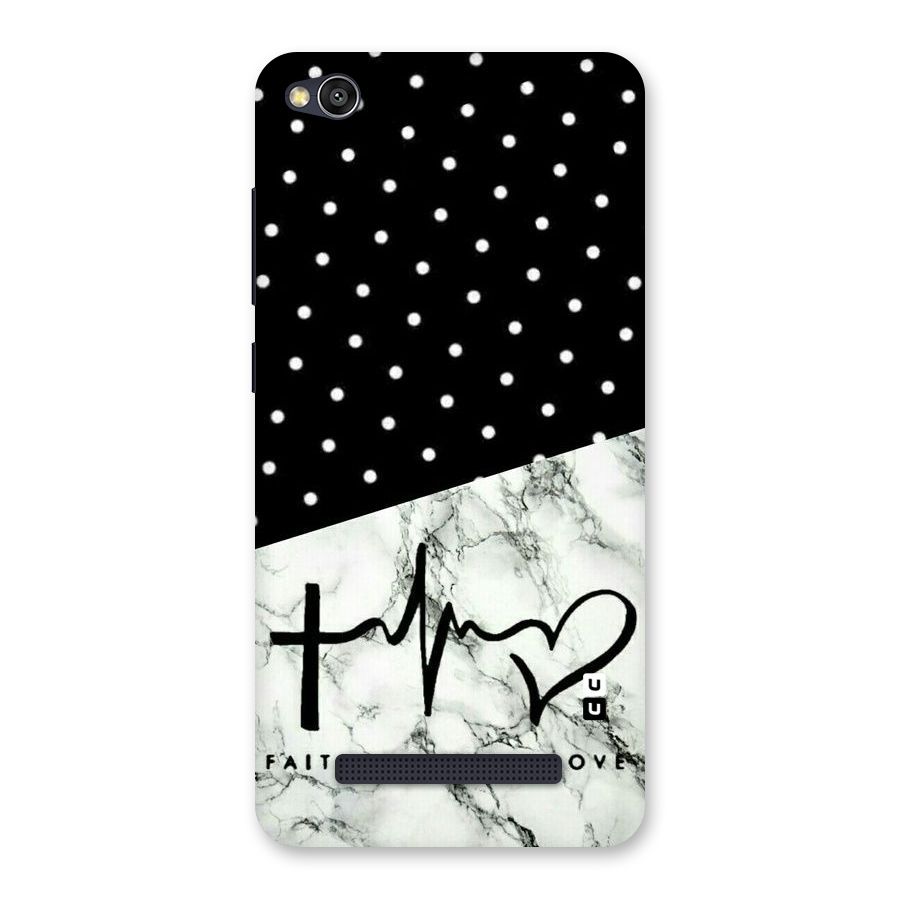 Faith Love Back Case for Redmi 4A