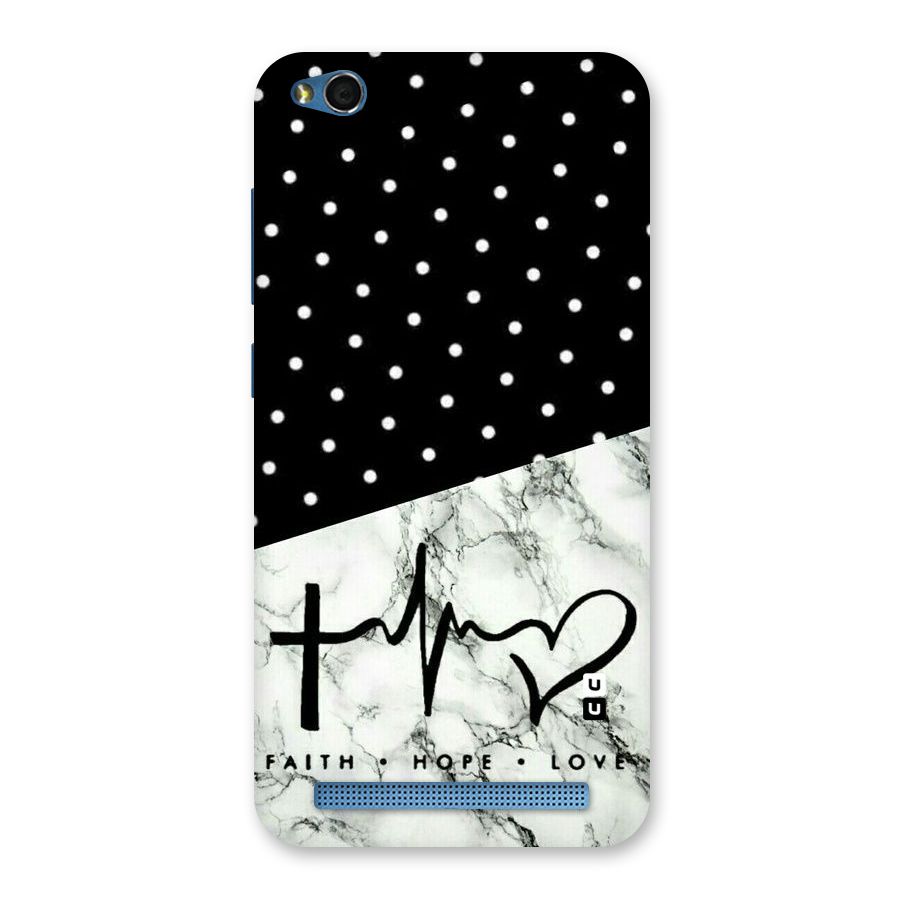 Faith Love Back Case for Redmi 5A
