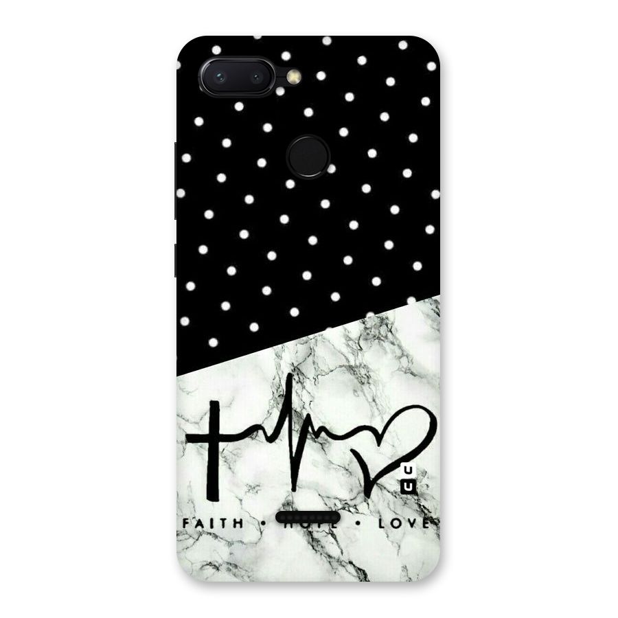 Faith Love Back Case for Redmi 6