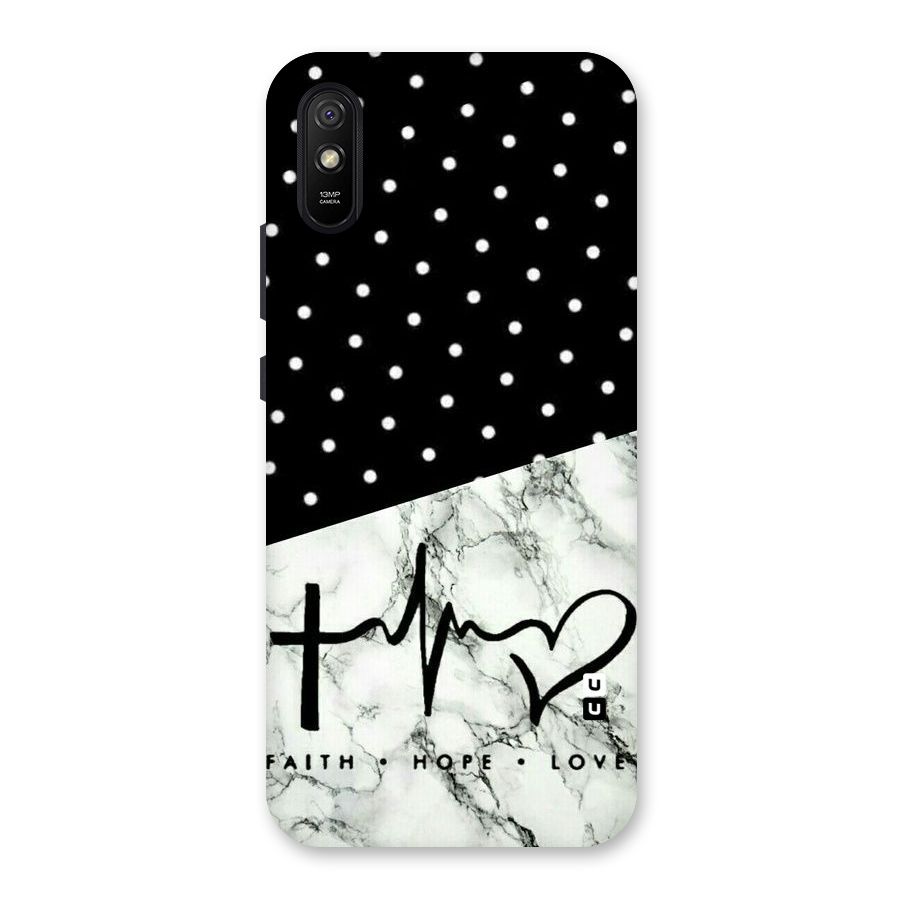 Faith Love Back Case for Redmi 9i
