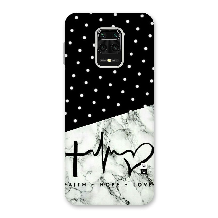 Faith Love Back Case for Redmi Note 9 Pro Max