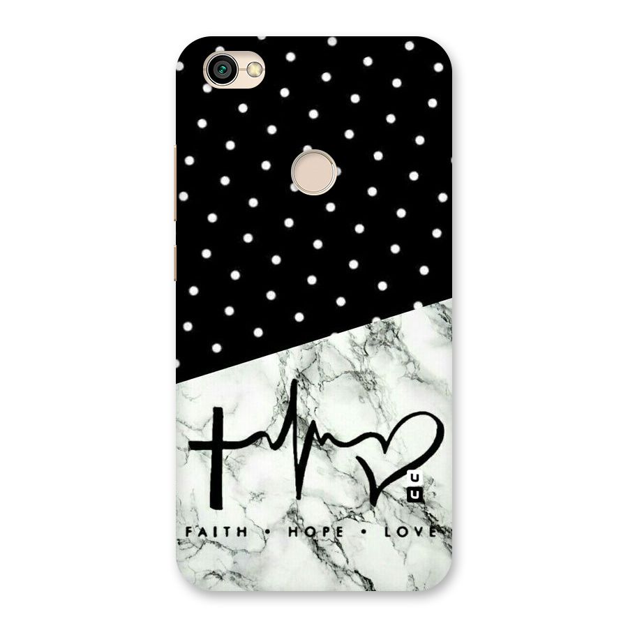 Faith Love Back Case for Redmi Y1 2017