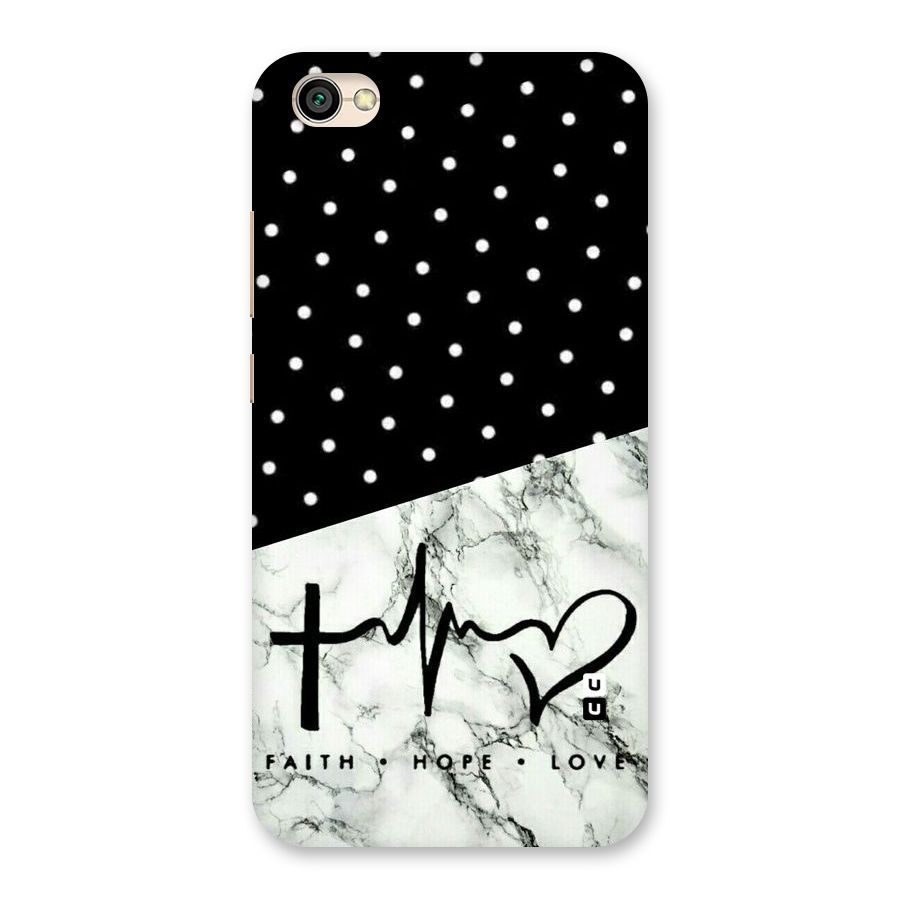 Faith Love Back Case for Redmi Y1 Lite
