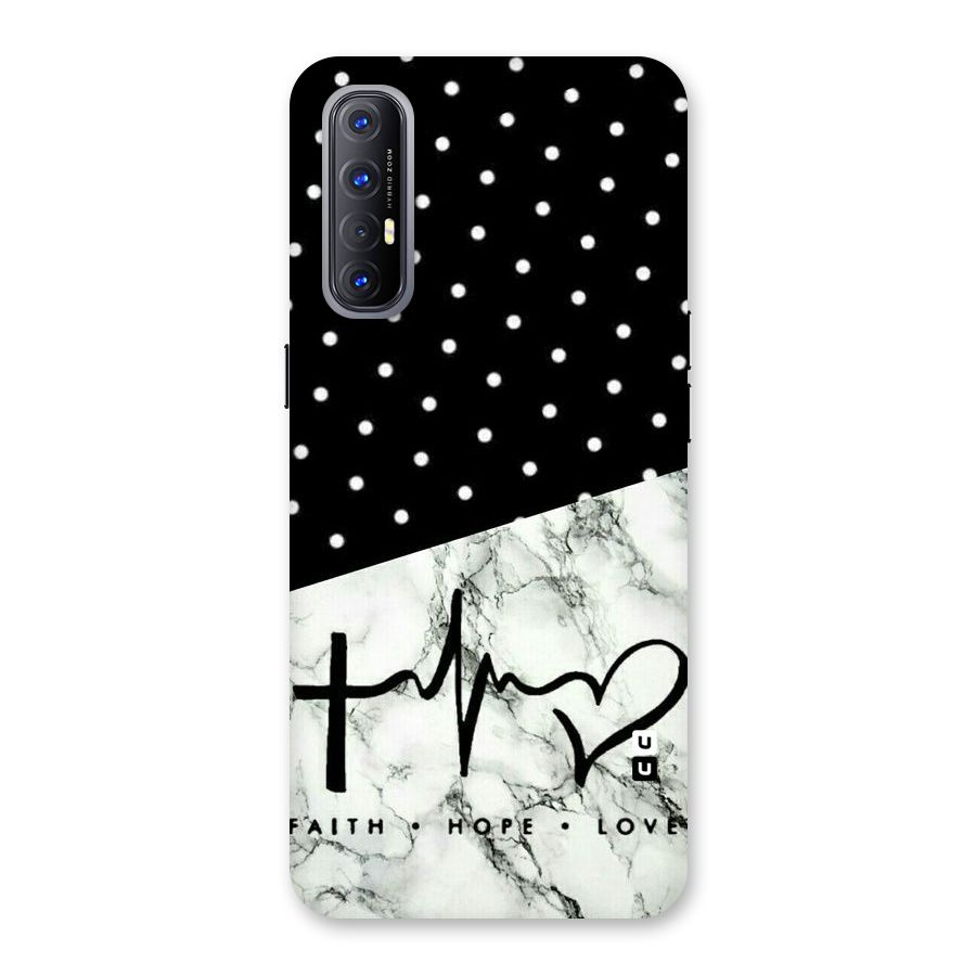 Faith Love Back Case for Reno3 Pro
