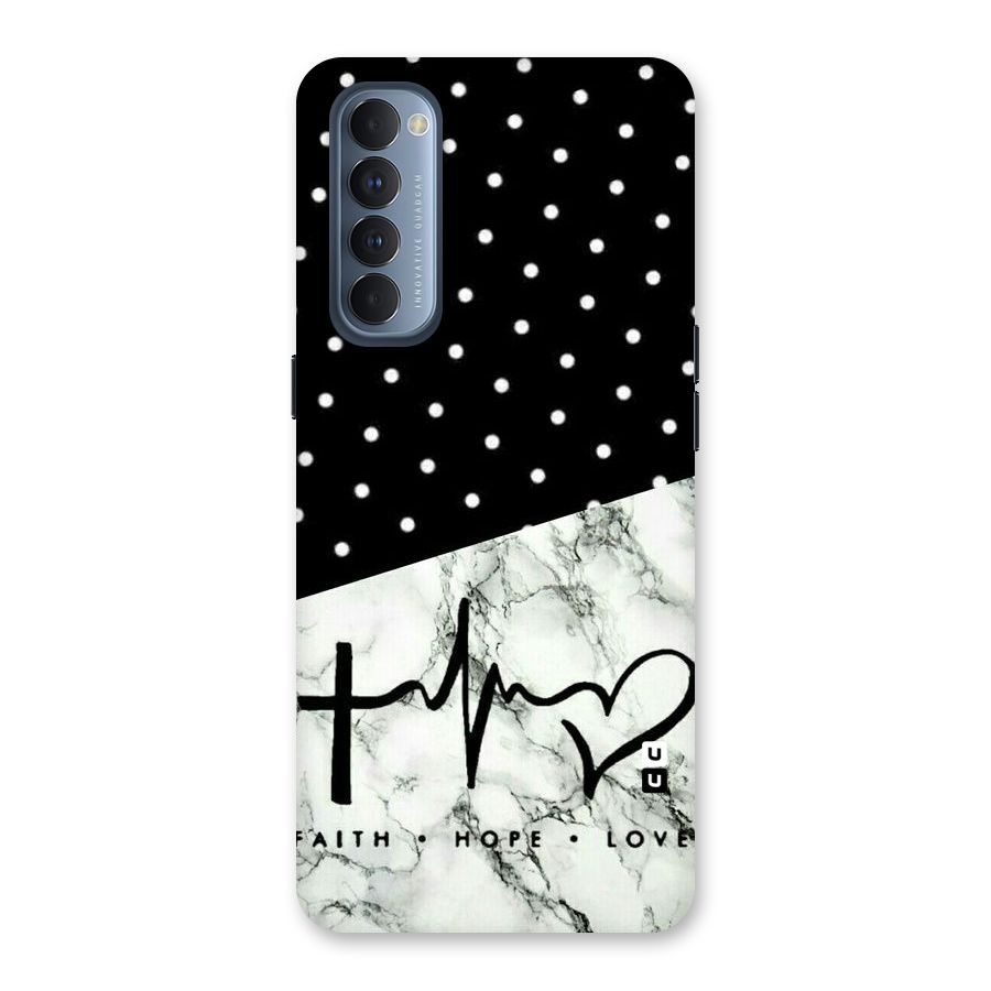 Faith Love Back Case for Reno4 Pro