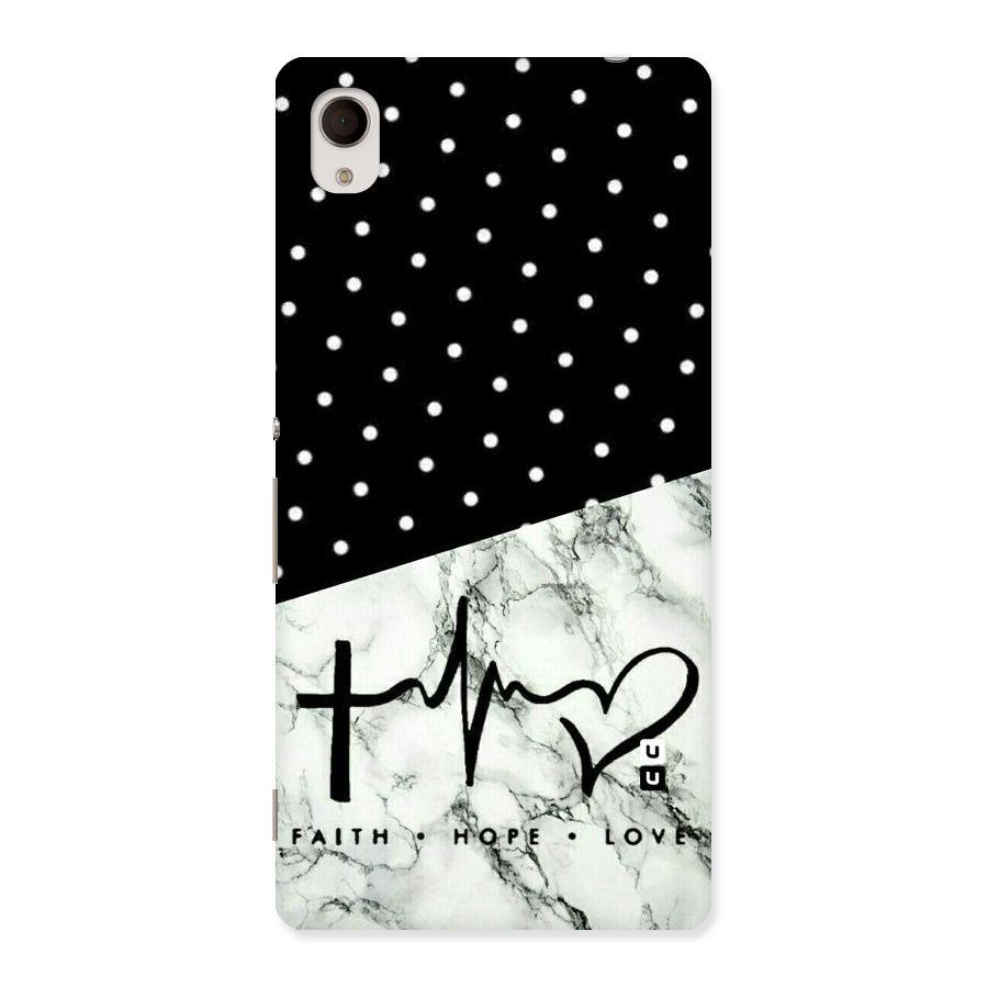 Faith Love Back Case for Sony Xperia M4