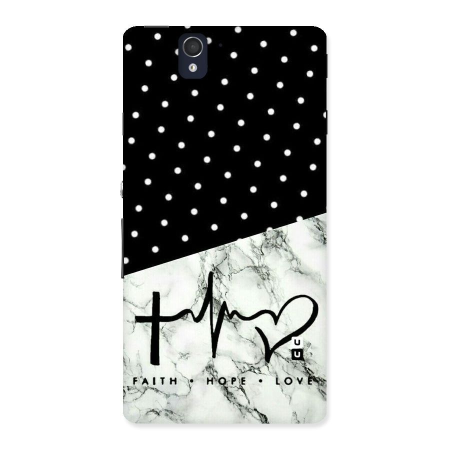 Faith Love Back Case for Sony Xperia Z