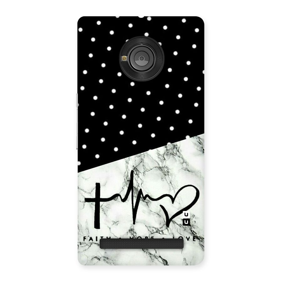 Faith Love Back Case for Yu Yunique