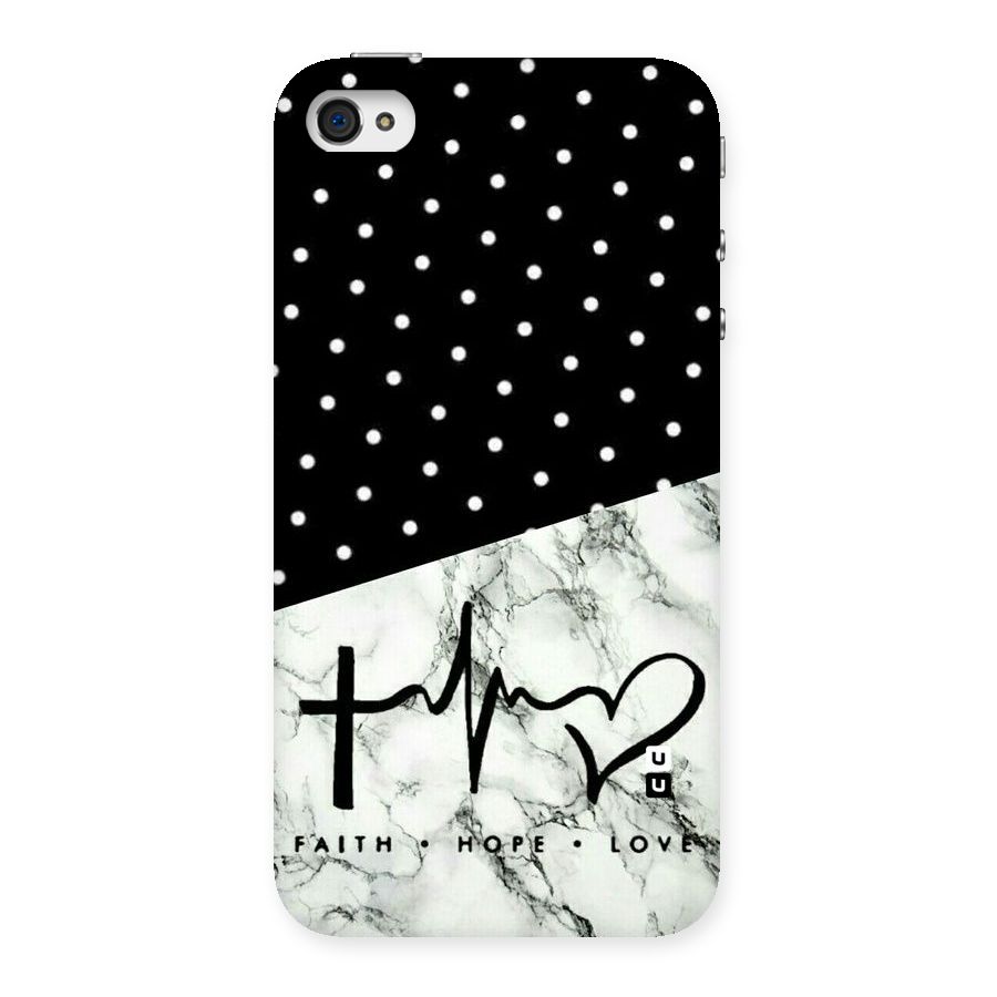 Faith Love Back Case for iPhone 4 4s