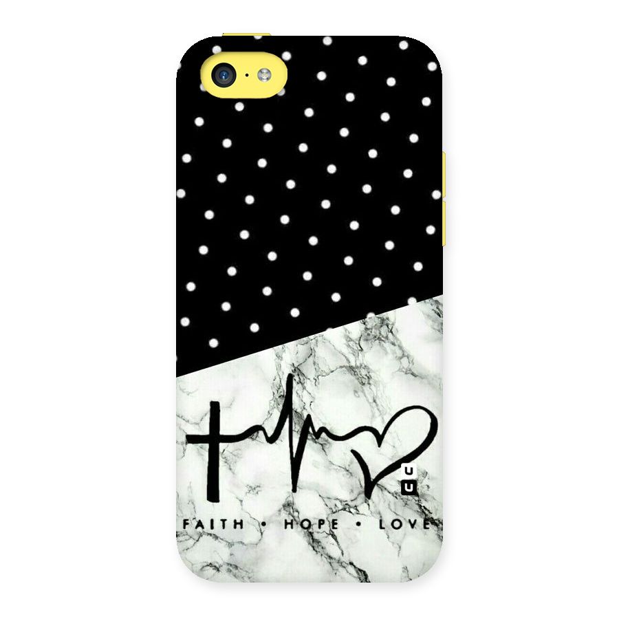 Faith Love Back Case for iPhone 5C