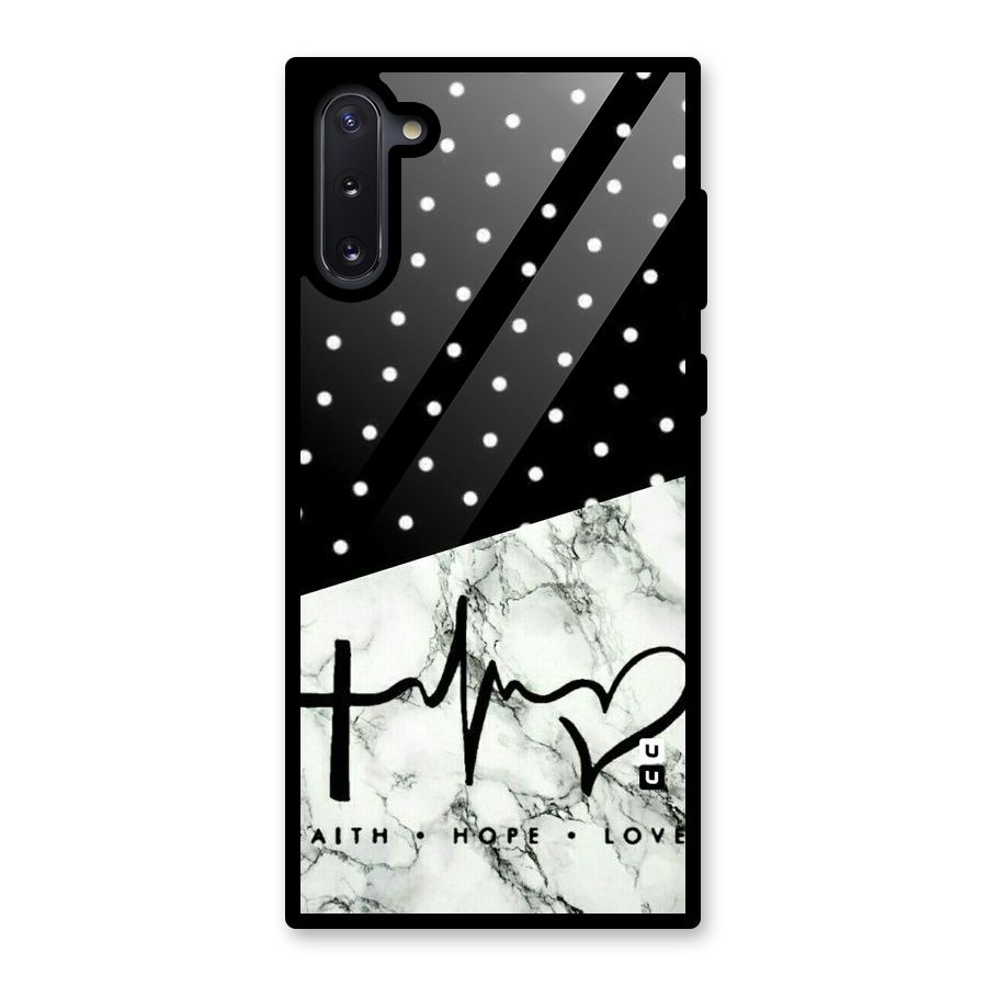 Faith Love Glass Back Case for Galaxy Note 10