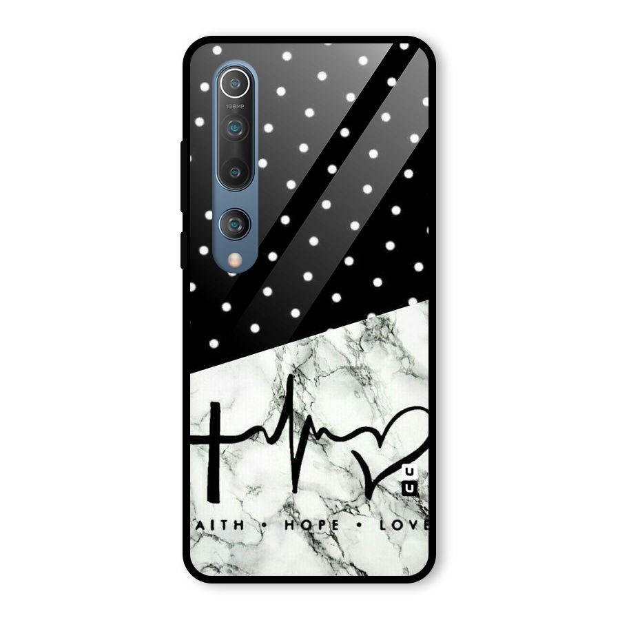 Faith Love Glass Back Case for Mi 10